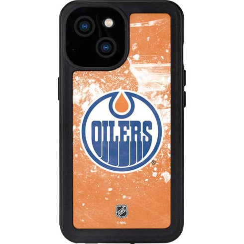 NHL Edmonton Oilers Frozen iPhone 15 Waterproof Case